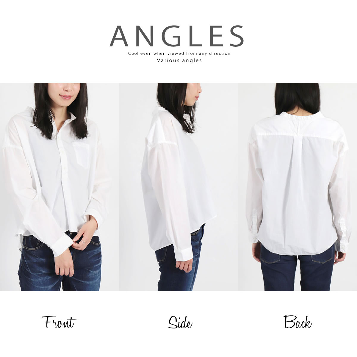 楽天市場】【最大5000円クーポン配布】ノーカラーシャツ ドミンゴ DMG