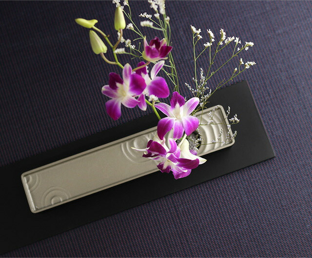 楽天市場】naft 雫影 しずか 水盤 SLIM(花器 おしゃれ 生け花 剣山 和