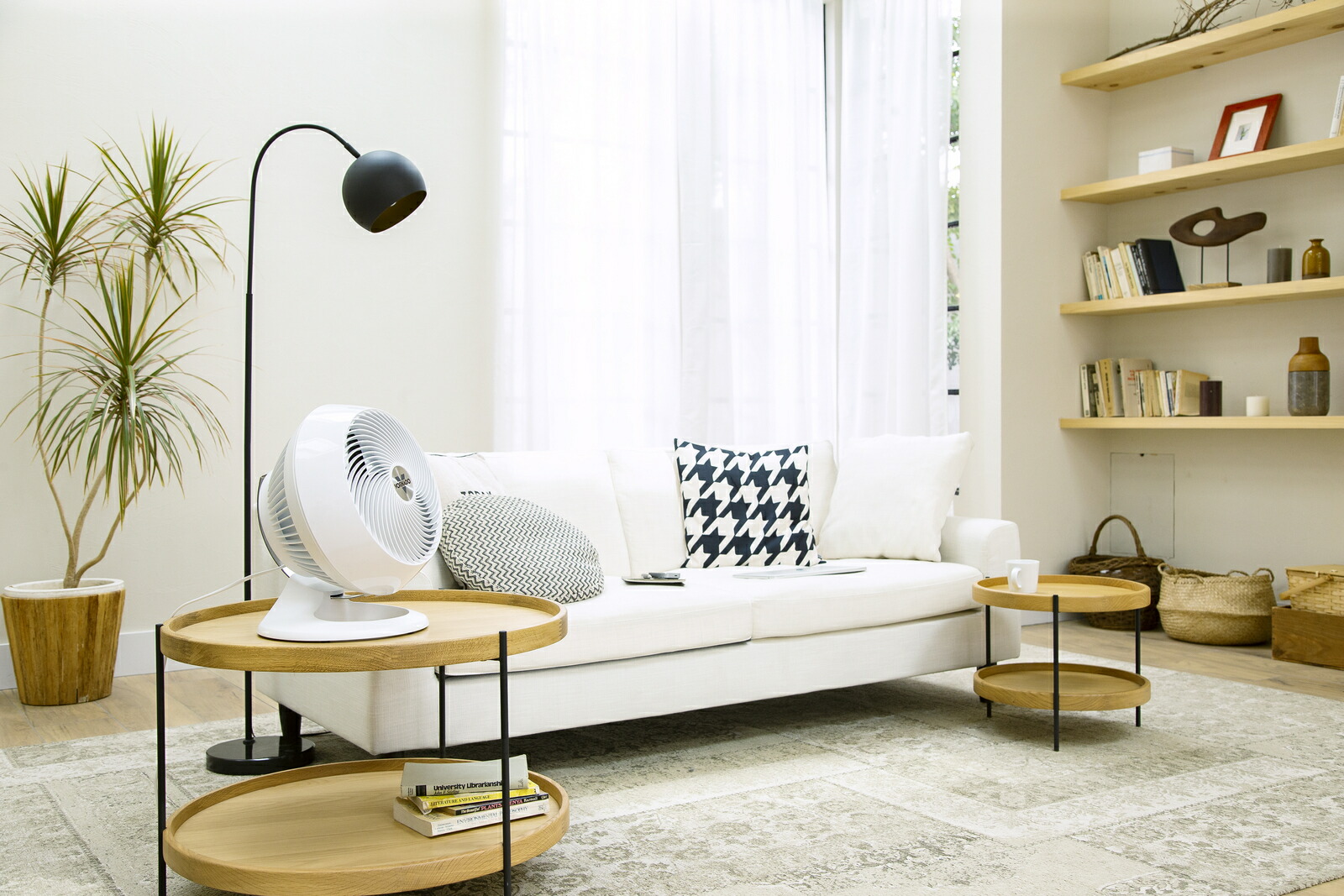 楽天市場】【公式】 ボルネード サーキュレーター 扇風機 35畳 【3年