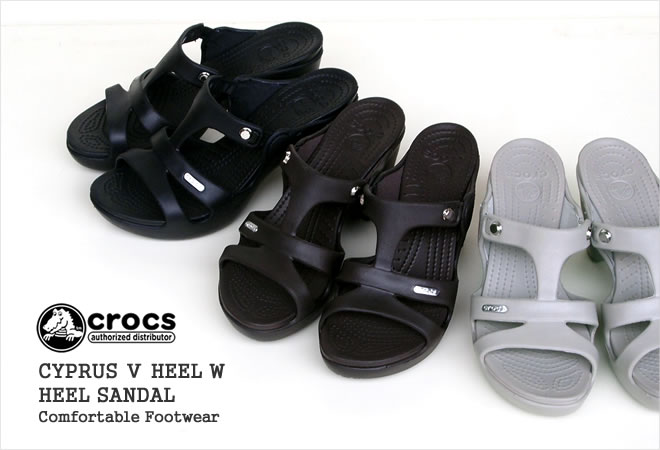 楽天市場】クロックス/CROCS サイプラス5ヒールW ヒールサンダル