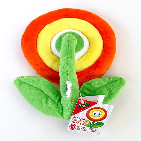 スーパーマリオ ファイアフラワー ぬいぐるみ S マスコット インテリア
