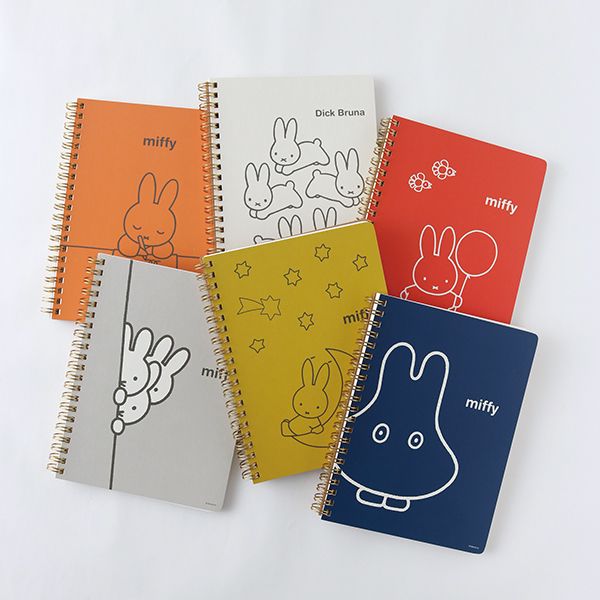 ミッフィー リングノート（obake） B6サイズ 70枚（140ページ） 文房具