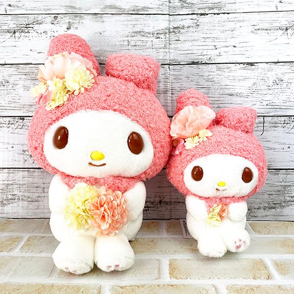 サンリオ マイメロディ 45thフラワー ぬいぐるみ S グッズ
