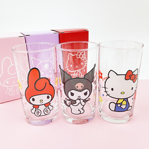 サンリオ ハローキティ グラス コップ 日本製 Sanrio