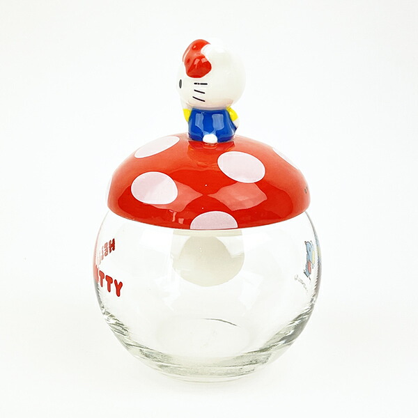 サンリオ ハローキティ きのこキャニスター 小物入れ Sanrio