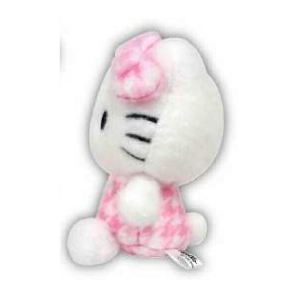 サンリオ ハローキティ 千鳥格子シリーズ ボールチェーンマスコット