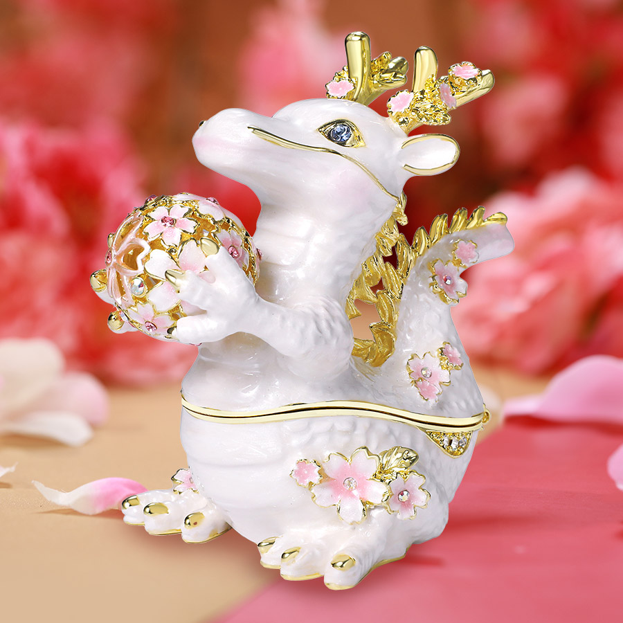 Qoo10] 東京銀座PICALS 【正規品】 桜の守り竜 かわいい子龍 辰