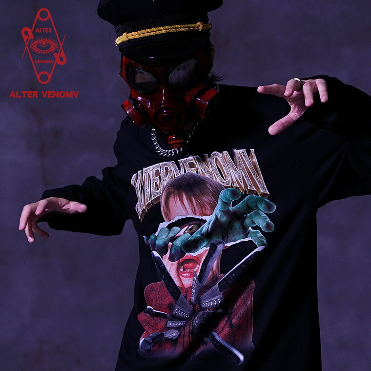 楽天市場】V系 ロンT 長袖Tシャツ メンズ レディース Tシャツ