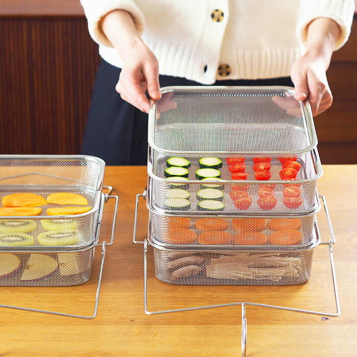 楽天市場】家事問屋 干しかご3段 / 干し野菜 キッチンツール キッチン