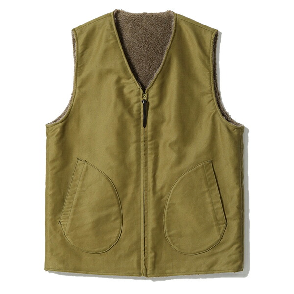 バズリクソンズ BUZZ RICKSON'Sデッキベスト BR15582 カーキ