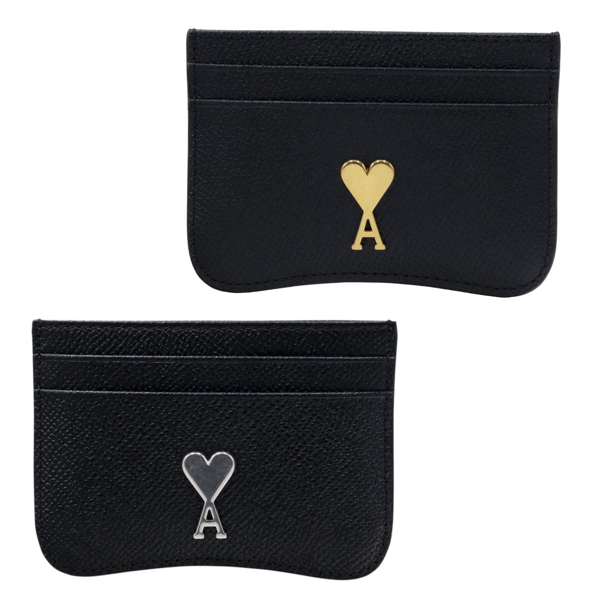 楽天市場】アミパリス AMI PARIS カードケース グレインレザー