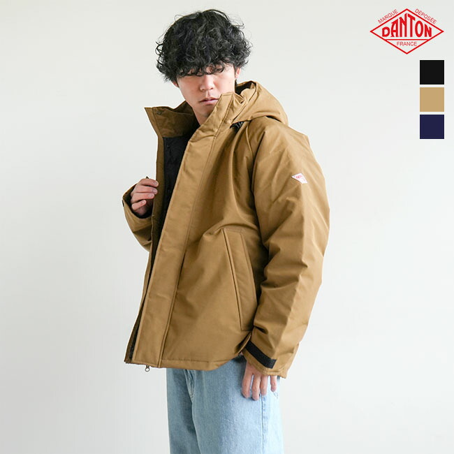 ◇[DT-A0030LAS]DANTON(ダントン)DOWN ARMY HOODED JACKET/ダウン