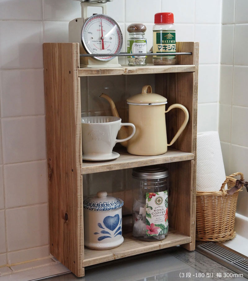 OLD ASHIBA（杉古材）ミニラックM