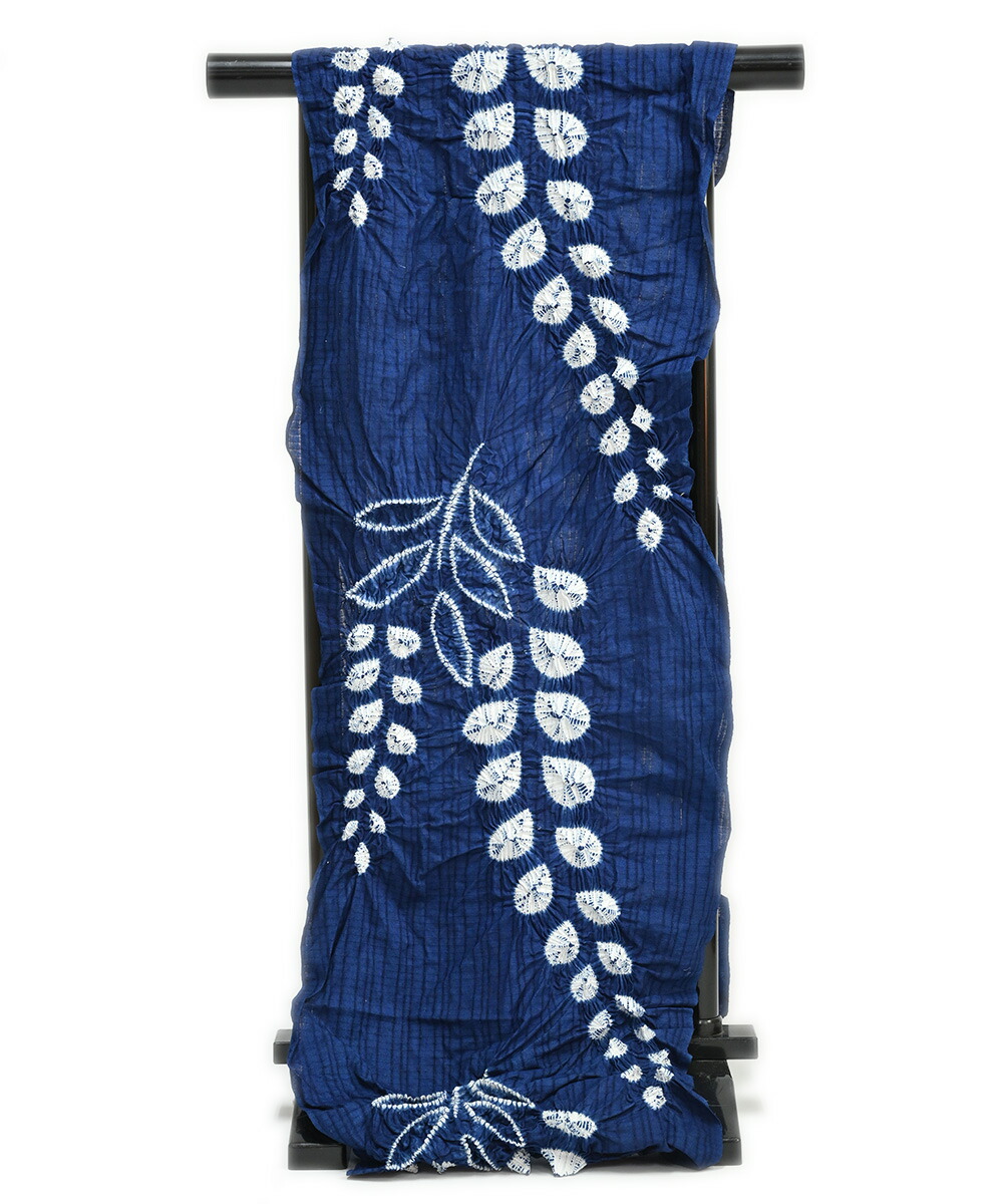 楽天市場】※お仕立て代込※浴衣 有松絞り 本藍染め 藍染め〔全行程国産