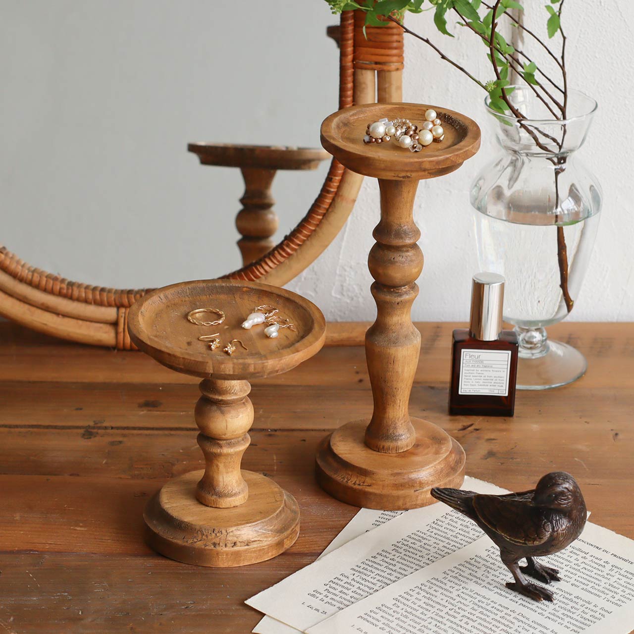 楽天市場】【公式】ナインマーケ パイン キャンドルスタンド Lサイズ