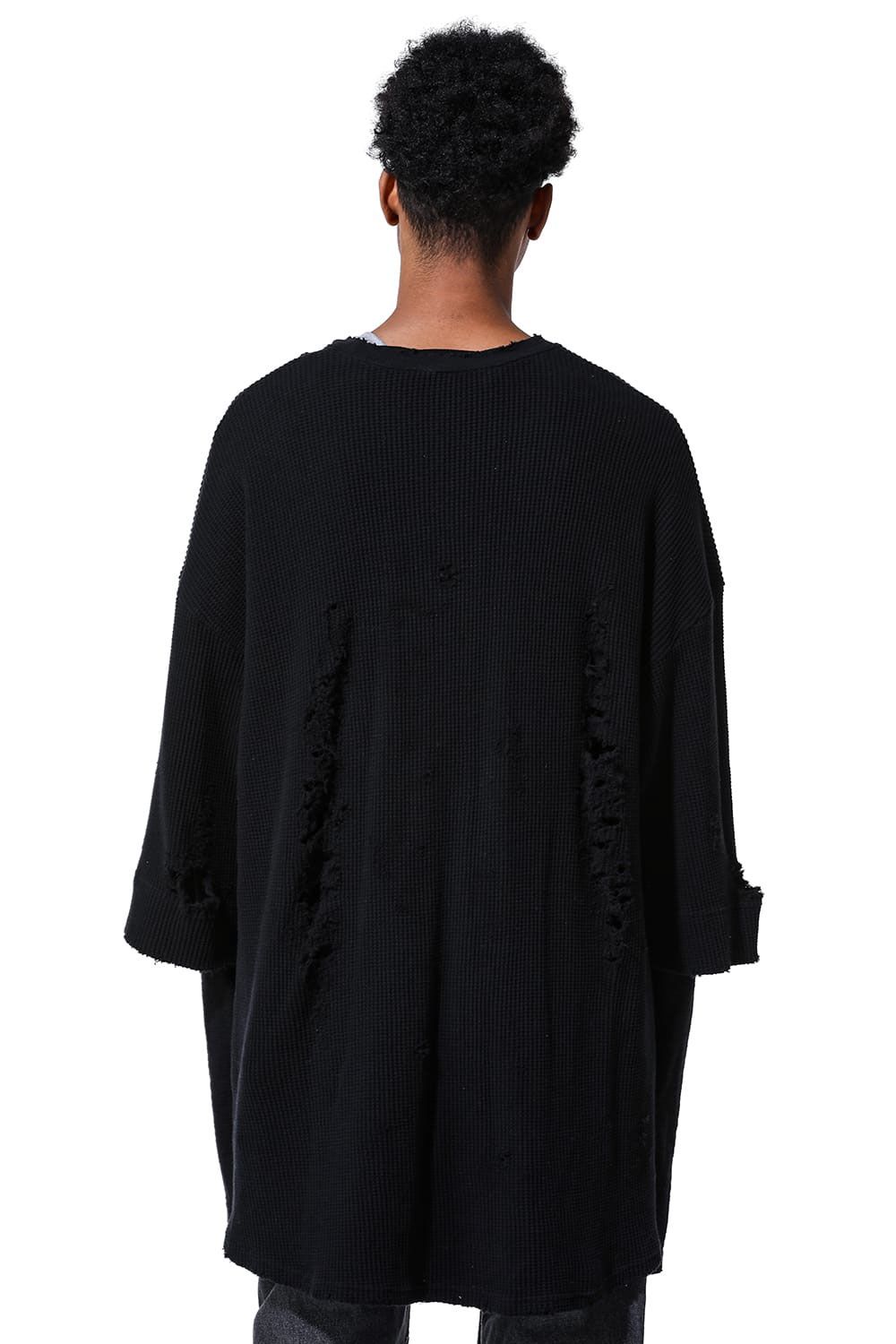 A.F ARTEFACT - ダメージレイヤードオーバーサイズトップス / Damage