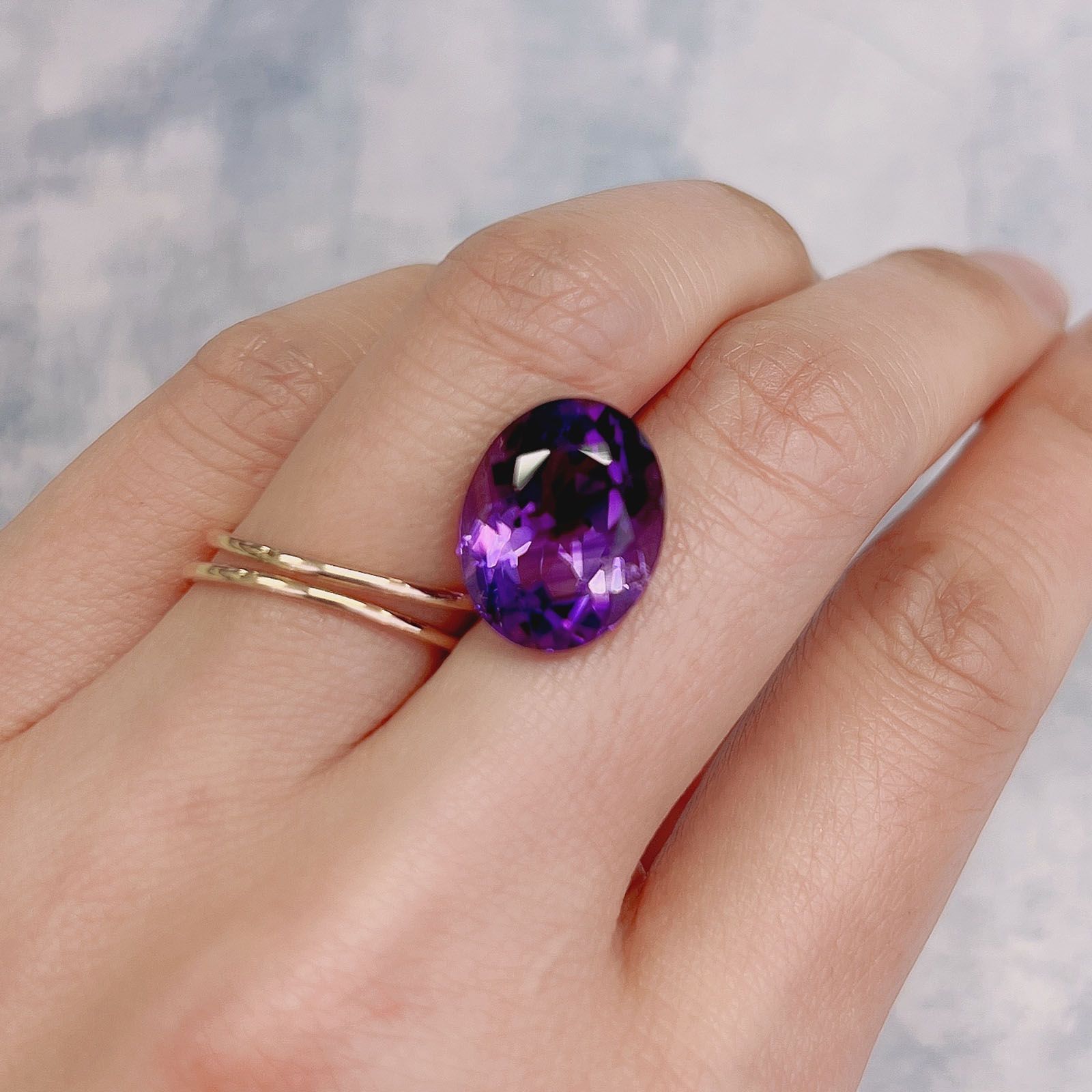 カラーシフトアメジスト(宝石名アメシスト)ブラジル/ウルグアイ産 8.21