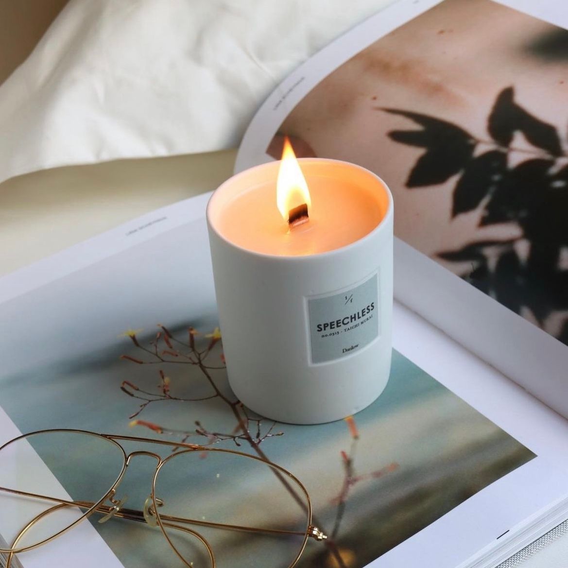 Danlow - 【残り一点】Fragrance Wood Candle(HELIOS) | ACRMTSM