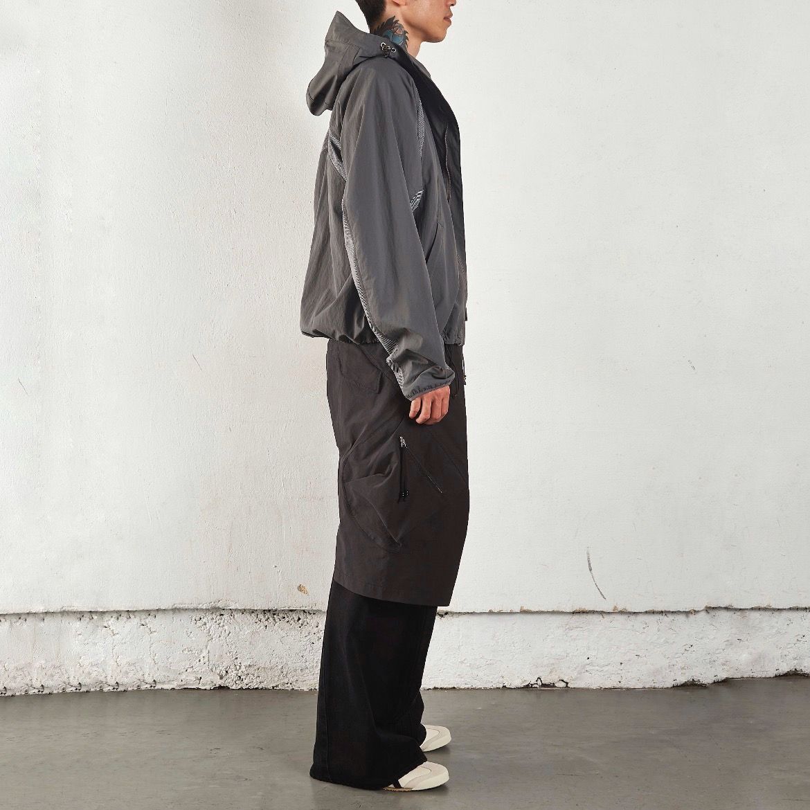 NVRFRGT - 【残りわずか】Paneled Hooded Jacket | ACRMTSM ONLINE STORE