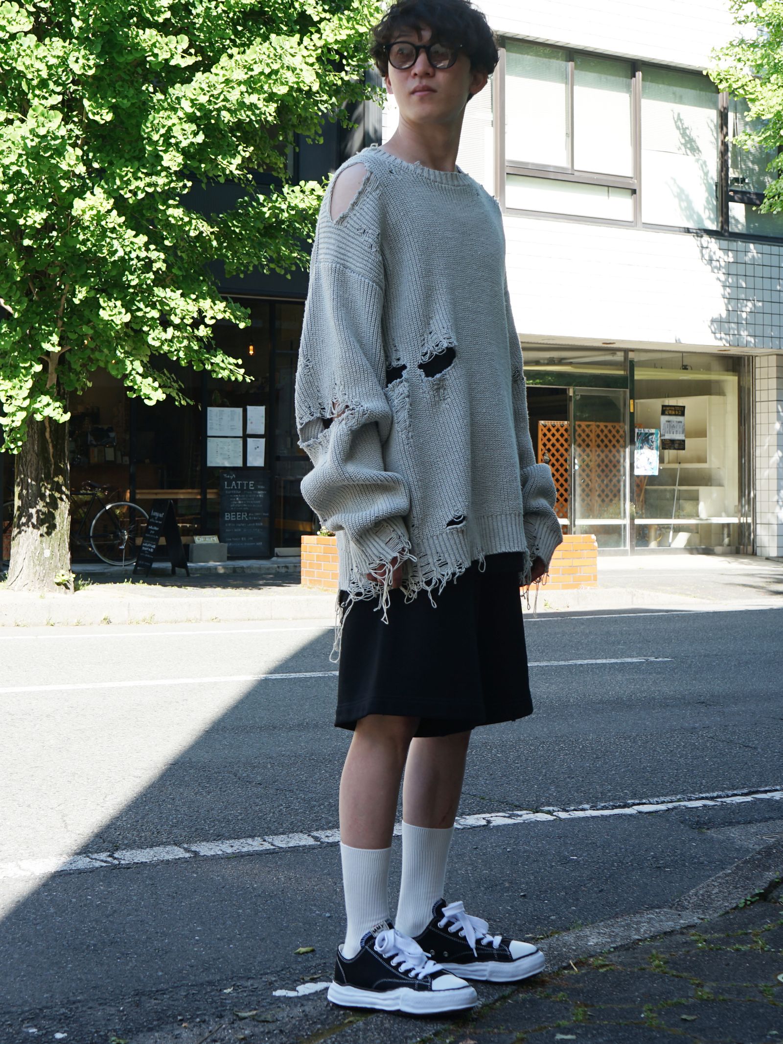 Maison MIHARA YASUHIRO - ブリーチドニットセーター - Bleached Knit