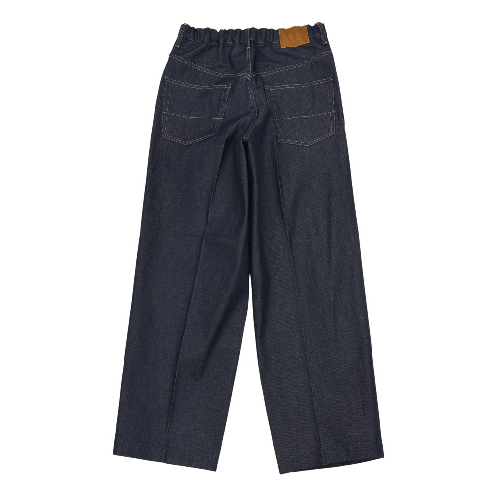 NEONSIGN - Wide denim slacks “Rigid” / N0343 | chemical conbination