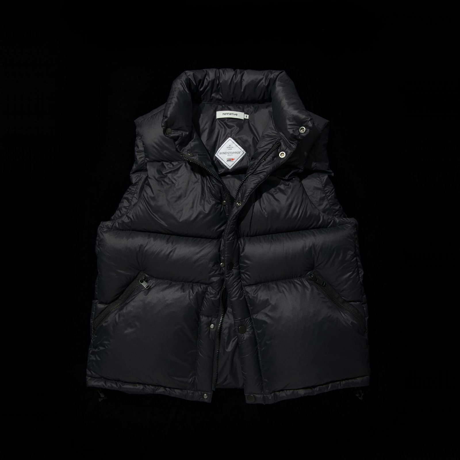 MINEDENIM - MINEDENIM × nonnative / EXPLORER DOWN VEST NYLON MINI