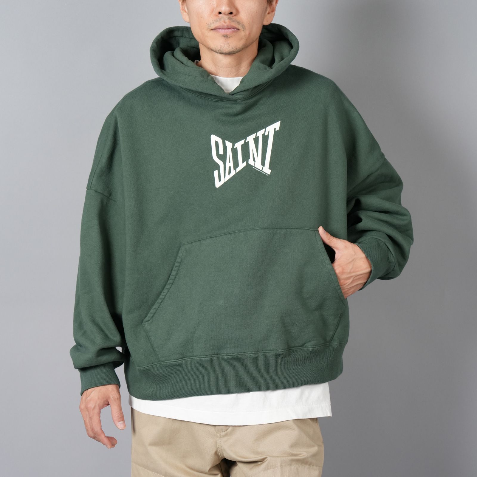 SAINT M×××××× - 【ラスト1点】SM-YS1-0000-040 / HOODIE / RIBON