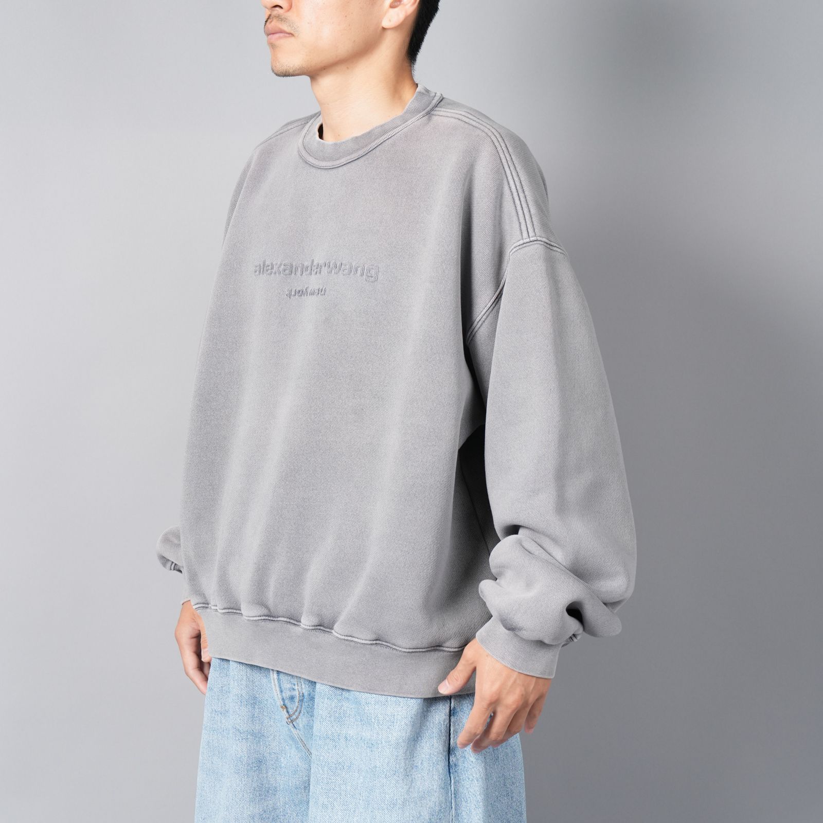 alexander wang - 【ラスト1点】BI-COLOR ACID SWEATSHIRT WITH