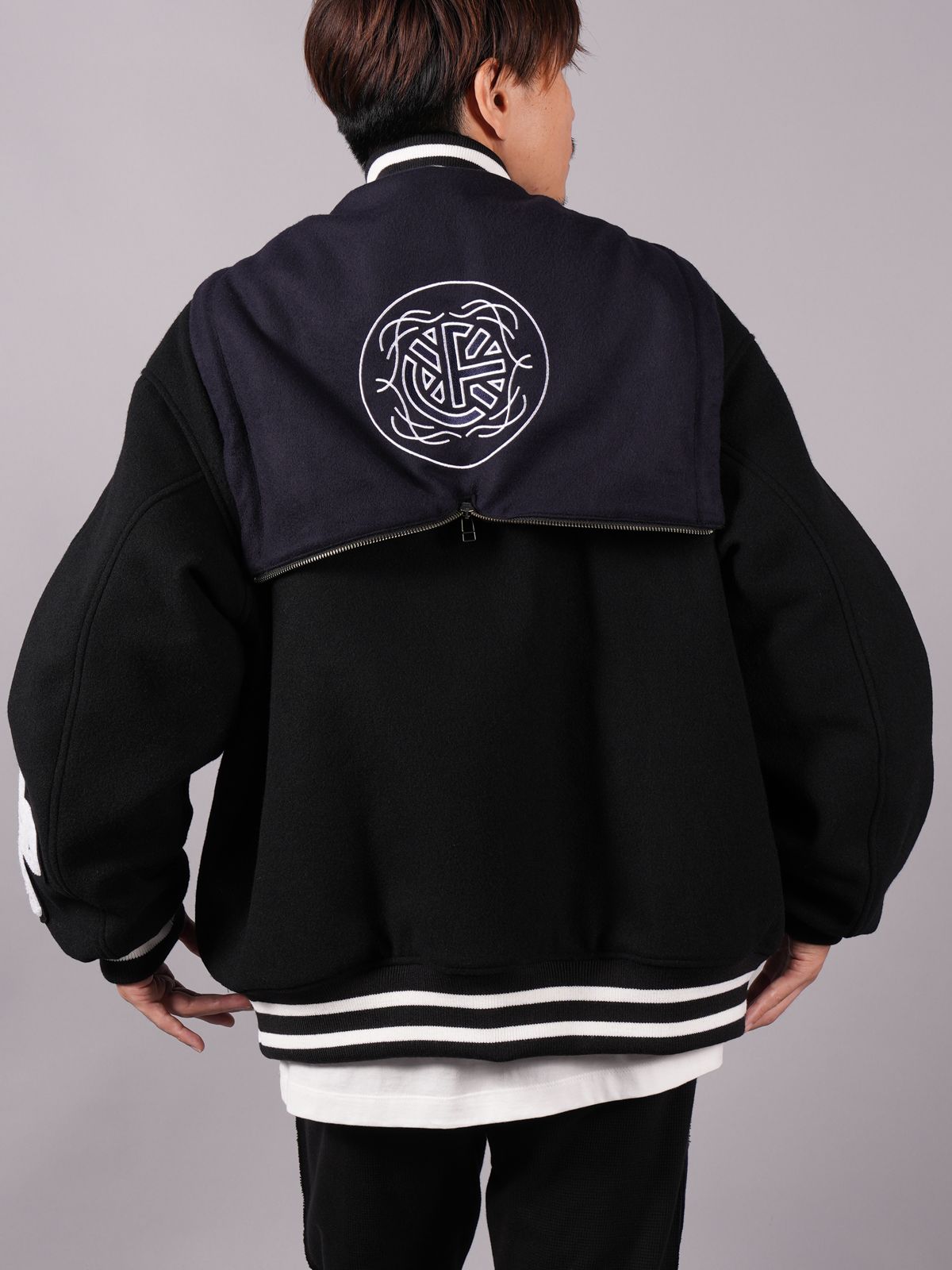 FACETASM - 【ラスト1点】HOODED STADIUM JACKET / フーデッド