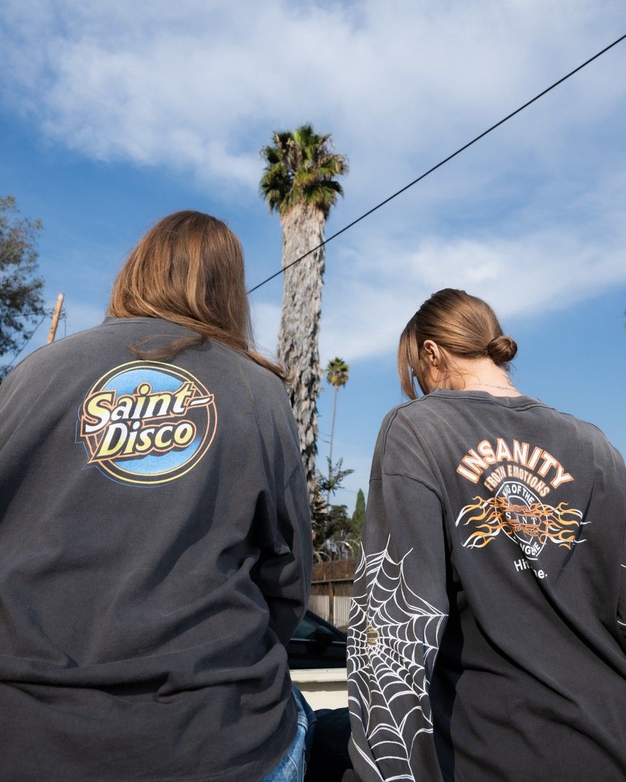 SAINT M×××××× - 【残りわずか】【コラボ】SM-HR8-0000-C40 / LS TEE