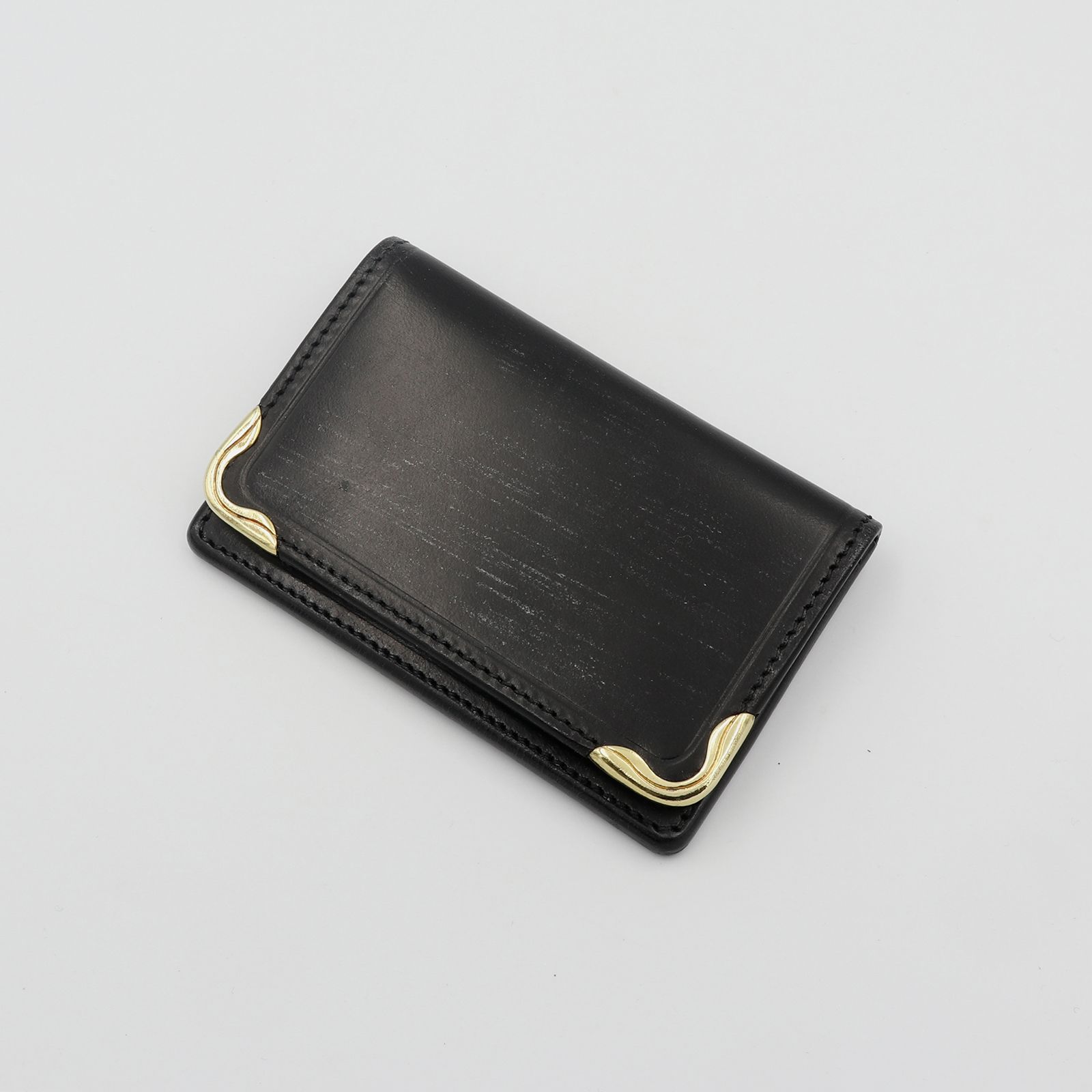 池之端銀革店 - 【Cramp】カードケース UKブライドルレザー 名刺入れ