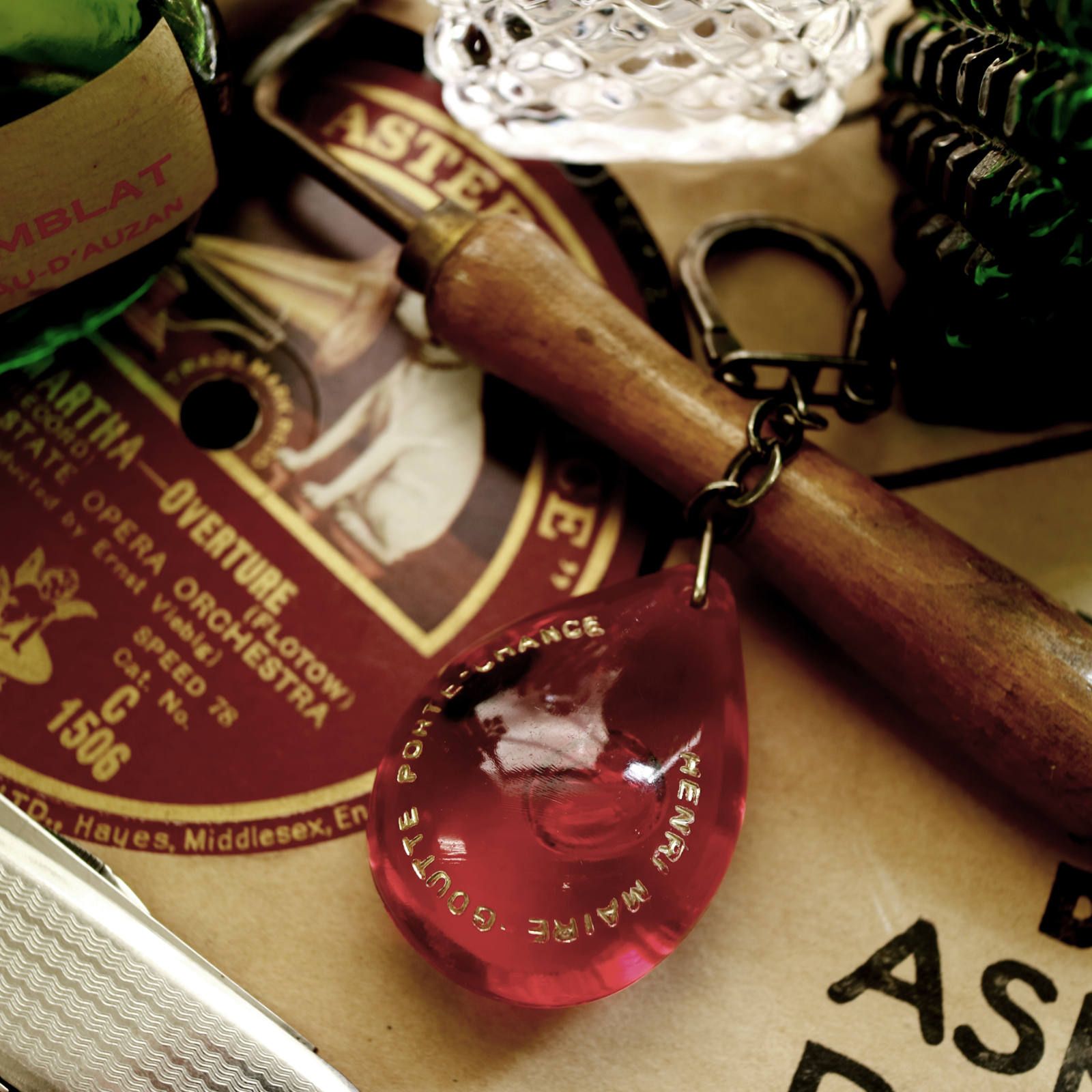 HENRI MAIRE アンリ・メール ワイン ブルボンキーホルダー | corne/コルネ