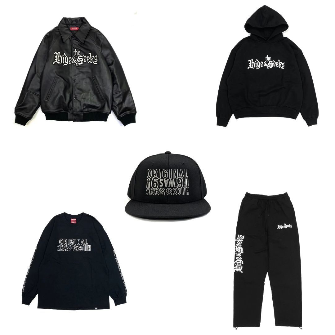 HIDE AND SEEK × Toru Nishiura】コラボレーションアイテム販売告知