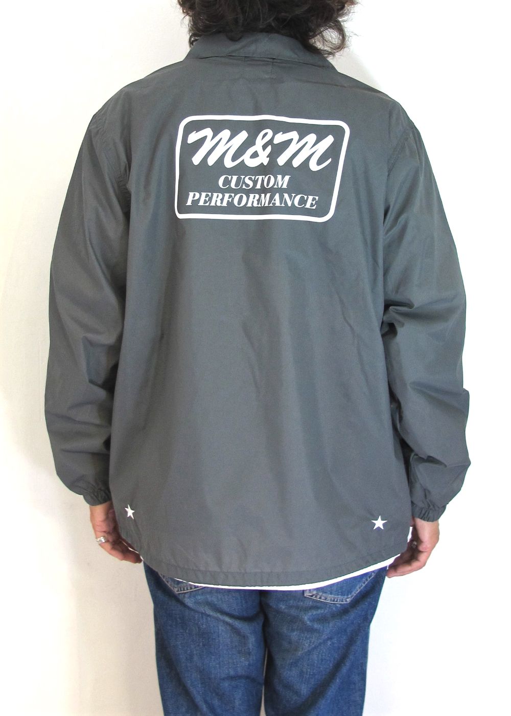 M&M エムアンドエムコーチジャケット M 楽天市場】M&M エムアンドエム