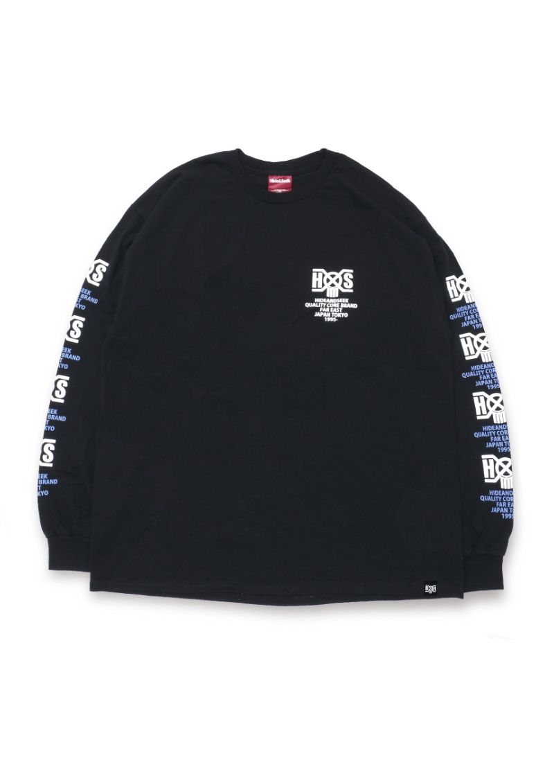 HIDE AND SEEK - HS×BH L/S TEE (WHITE) / バウンティーハンター