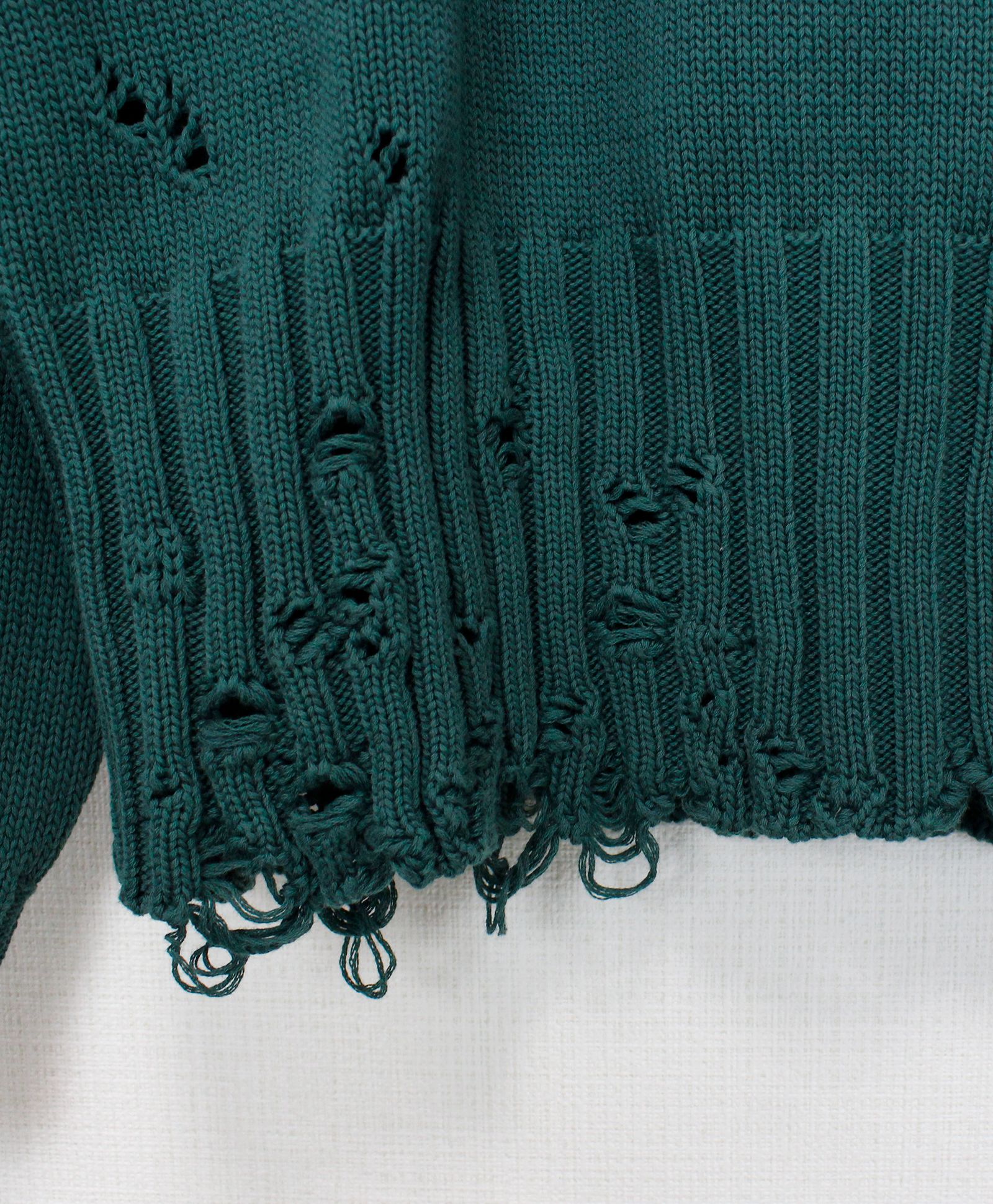 MARNI - ツイスト クルーネック セーター / カーキ [GCMG0210A0UFC652