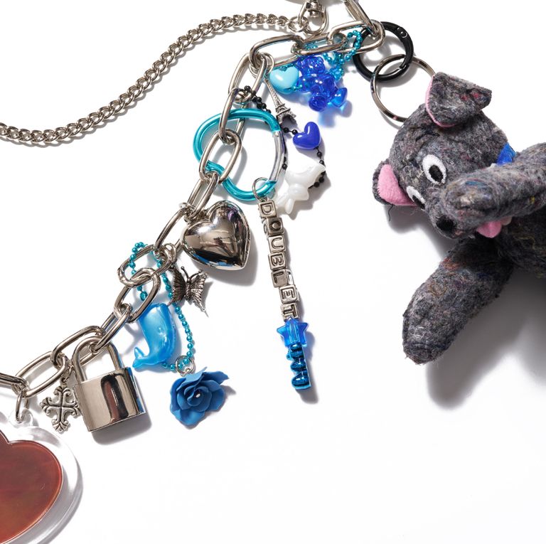 doublet - ダブレット25AW KEY CHAIN WITH DOG DOLL(25AW91AC36) BLUE