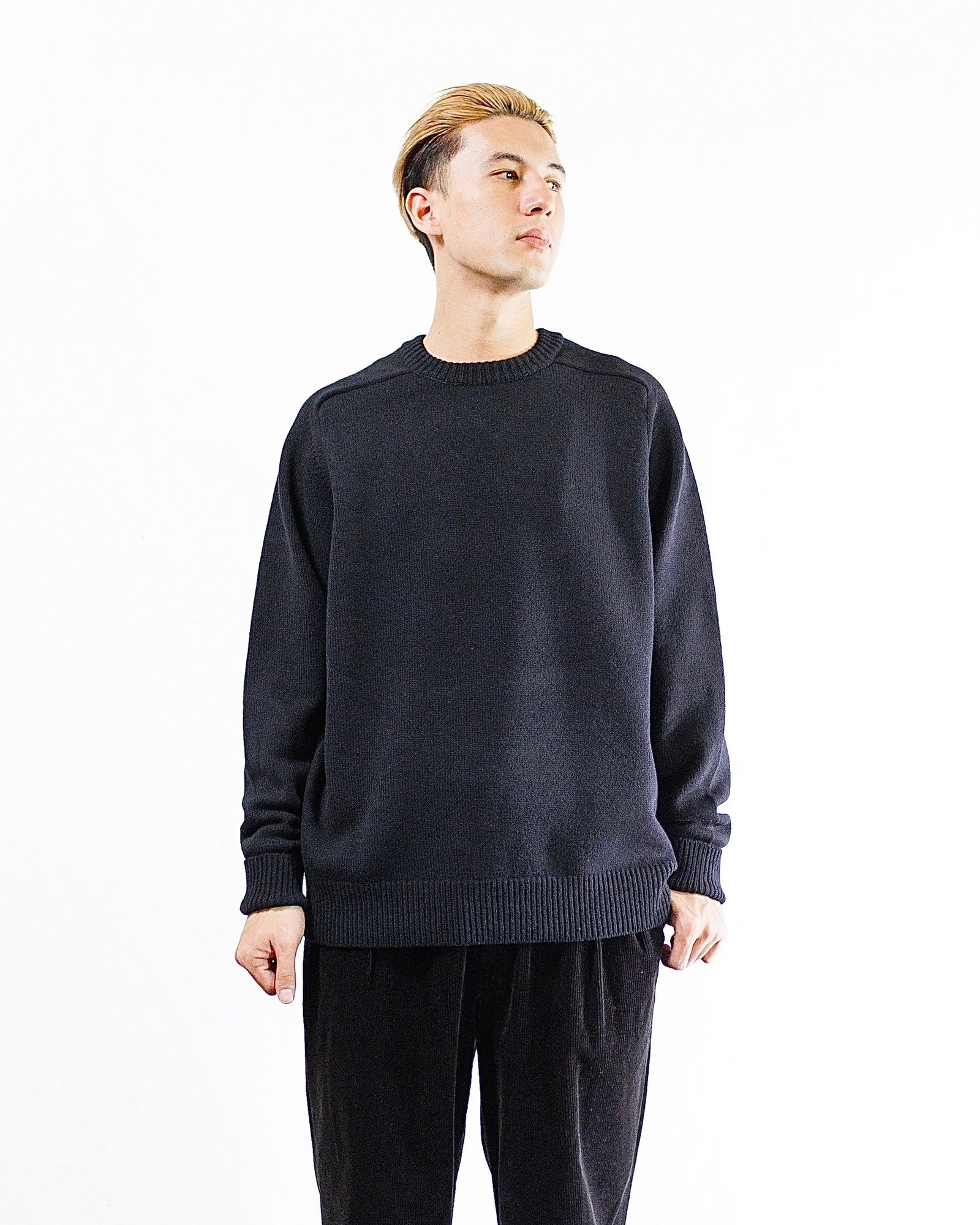 A.PRESSE - アプレッセ Pullover Sweater(24AAP-03-09K)BLACK | MARK