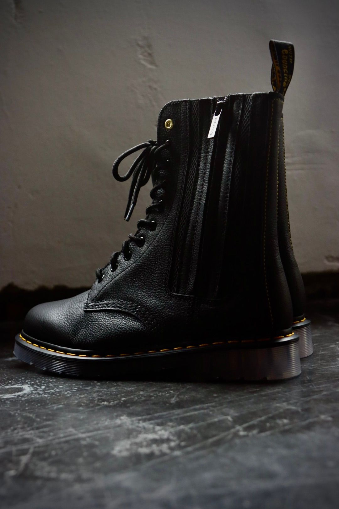 yohji yamamoto - ヨウジヤマモト23AW pour homme×Dr.Martens 10ホール