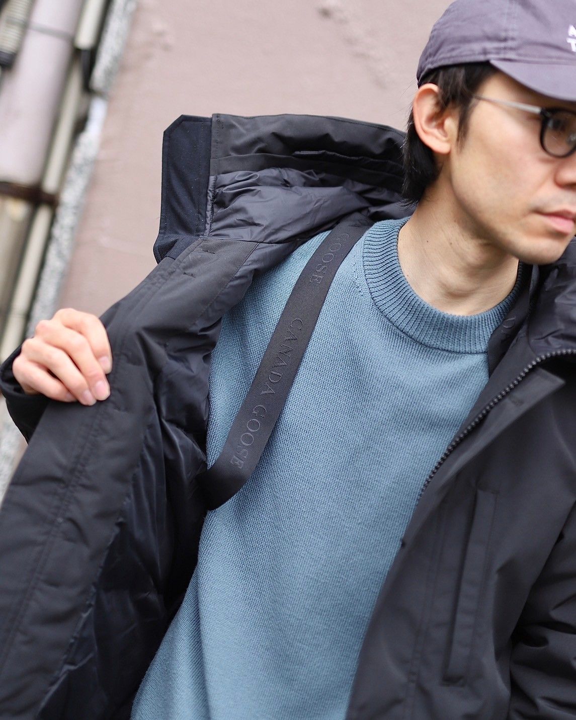 CANADA GOOSE カナダグース Chateau Parka BLACK LABELスタイル | 4111