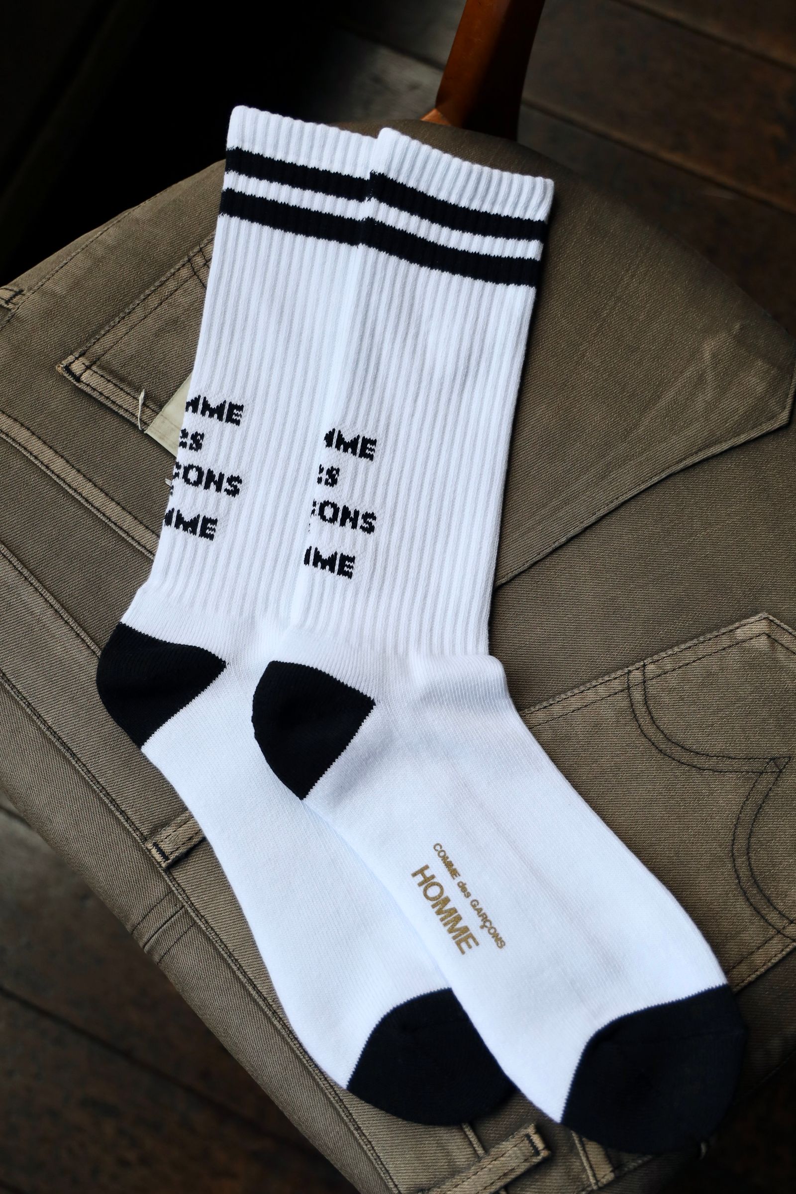 COMME des GARCONS HOMME - コムデギャルソンオム25SS ラインロゴ