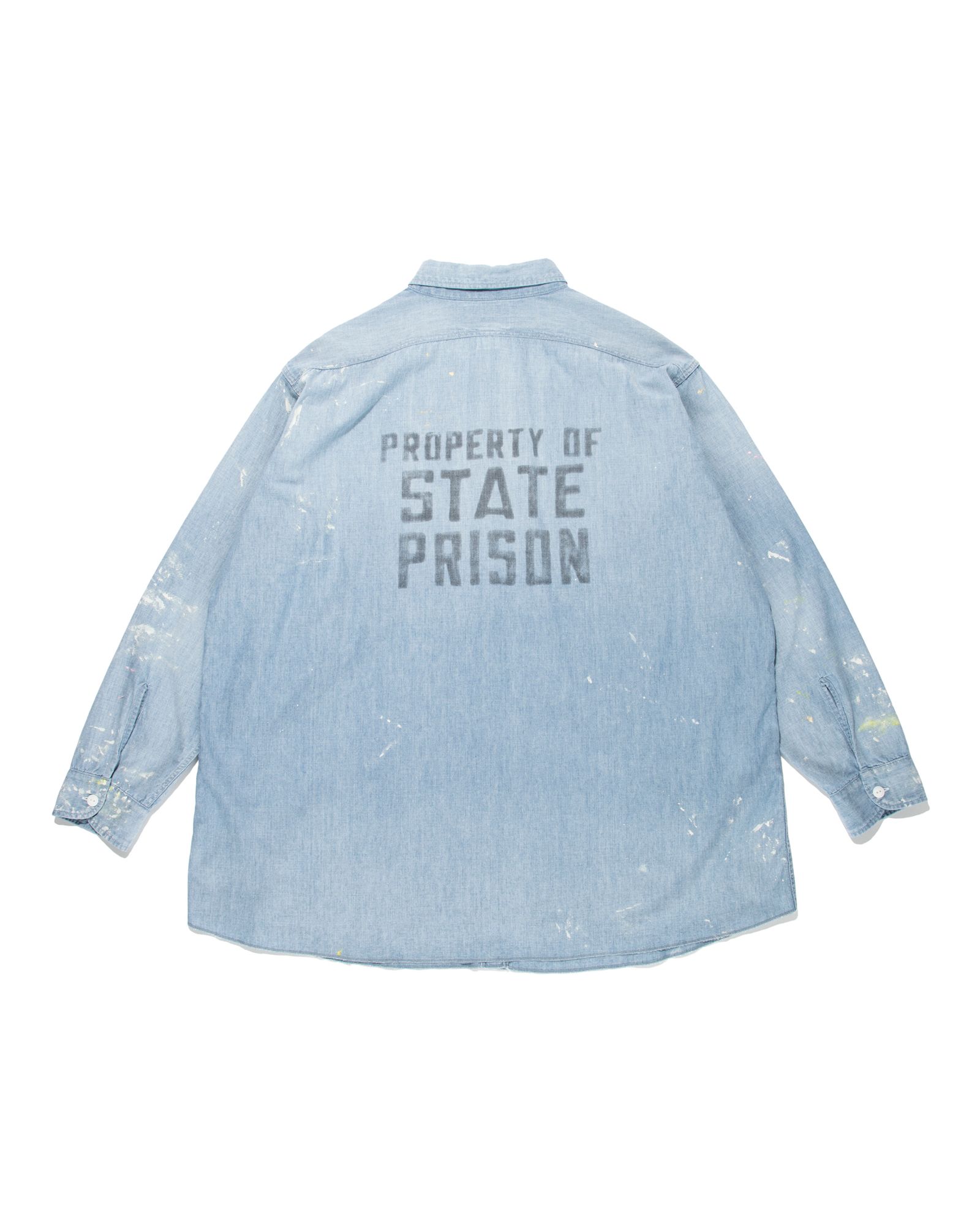 BOWWOW - BOW WOW バウワウ シャツ STATE PRISON CHAMBRAY SHIRTS