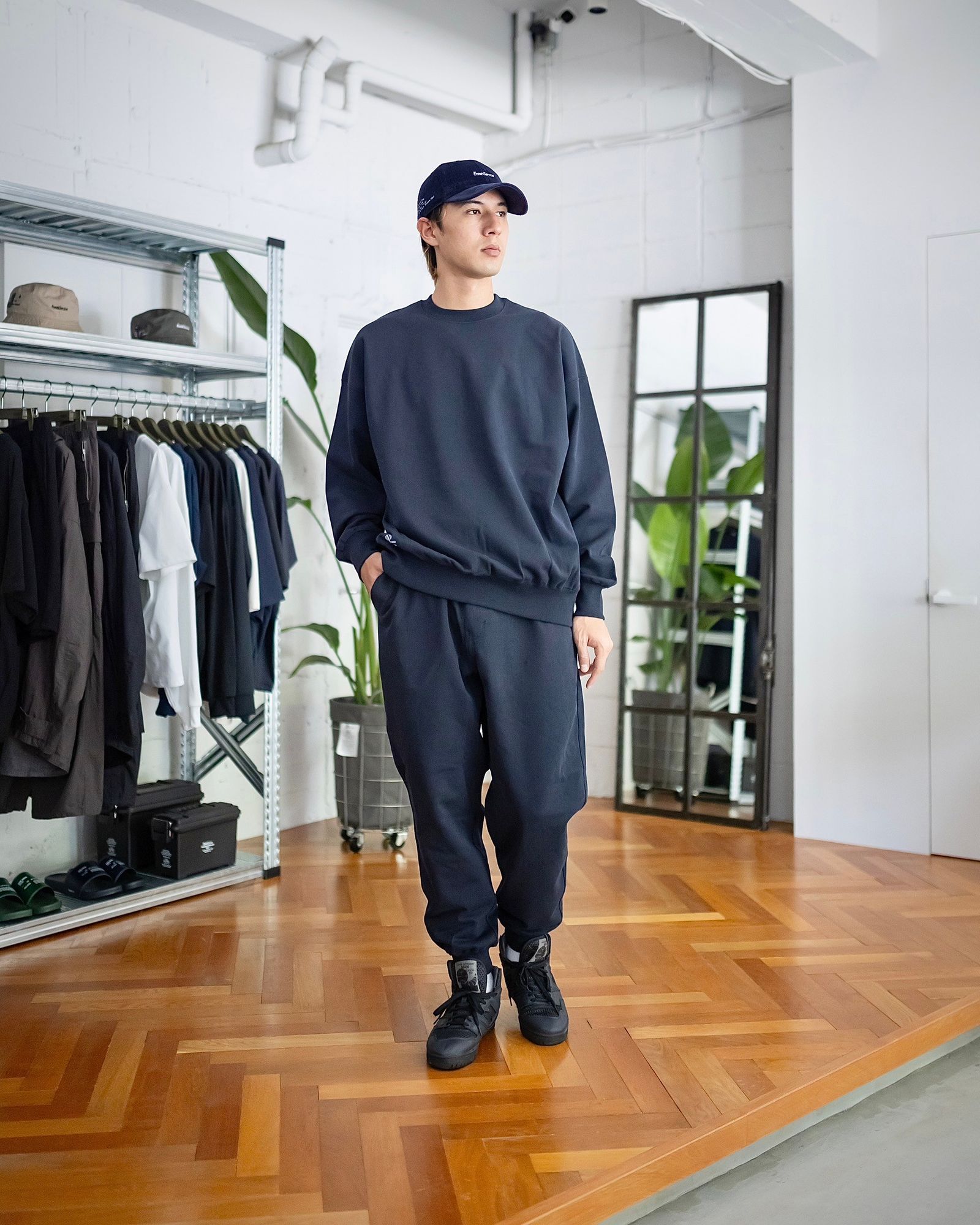 FreshService LIGHT OZ CREW NECK SWEAT セットアップスタイル 9月7日