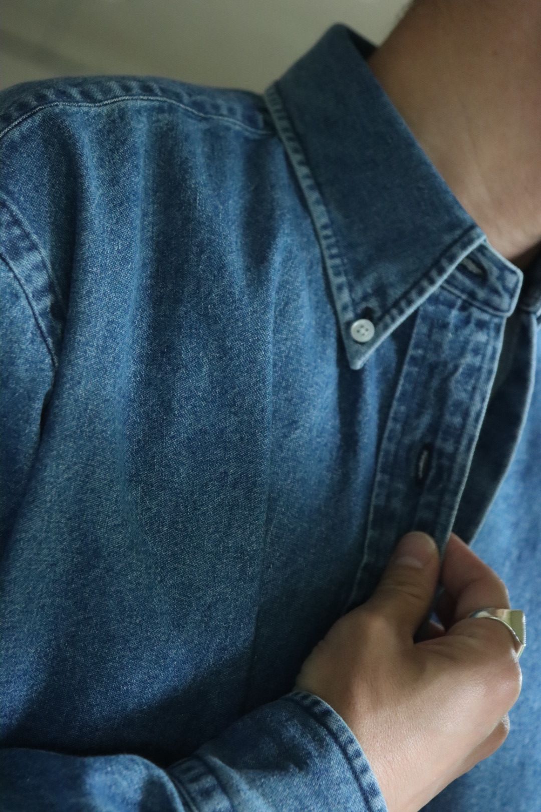 A.PRESSE - アプレッセ22FW デニムシャツ BD Denim Shirt (22AAP-02