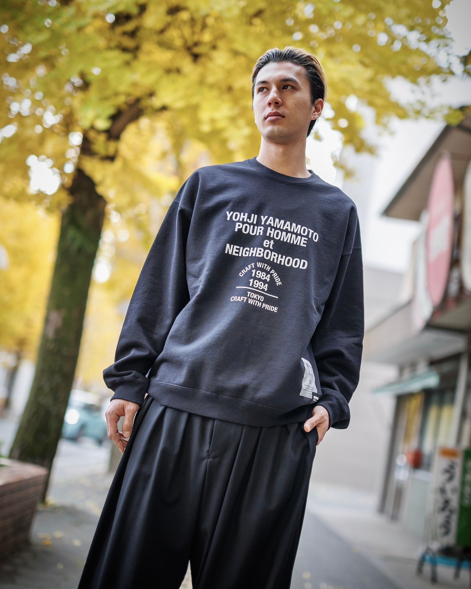 yohji yamamoto - Yohji Yamamoto x NEIGHBORHOOD SWEAT SHIRT LS(HP