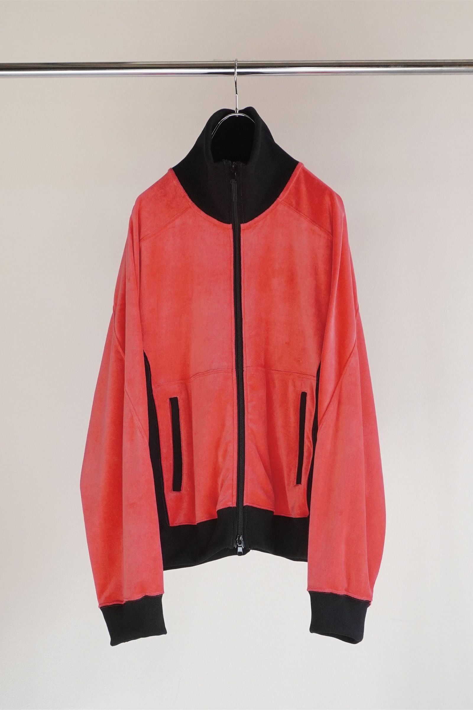 ANCELLM - VELOUR SWITCHING JACKET | PINK | ジャケット | NapsNote