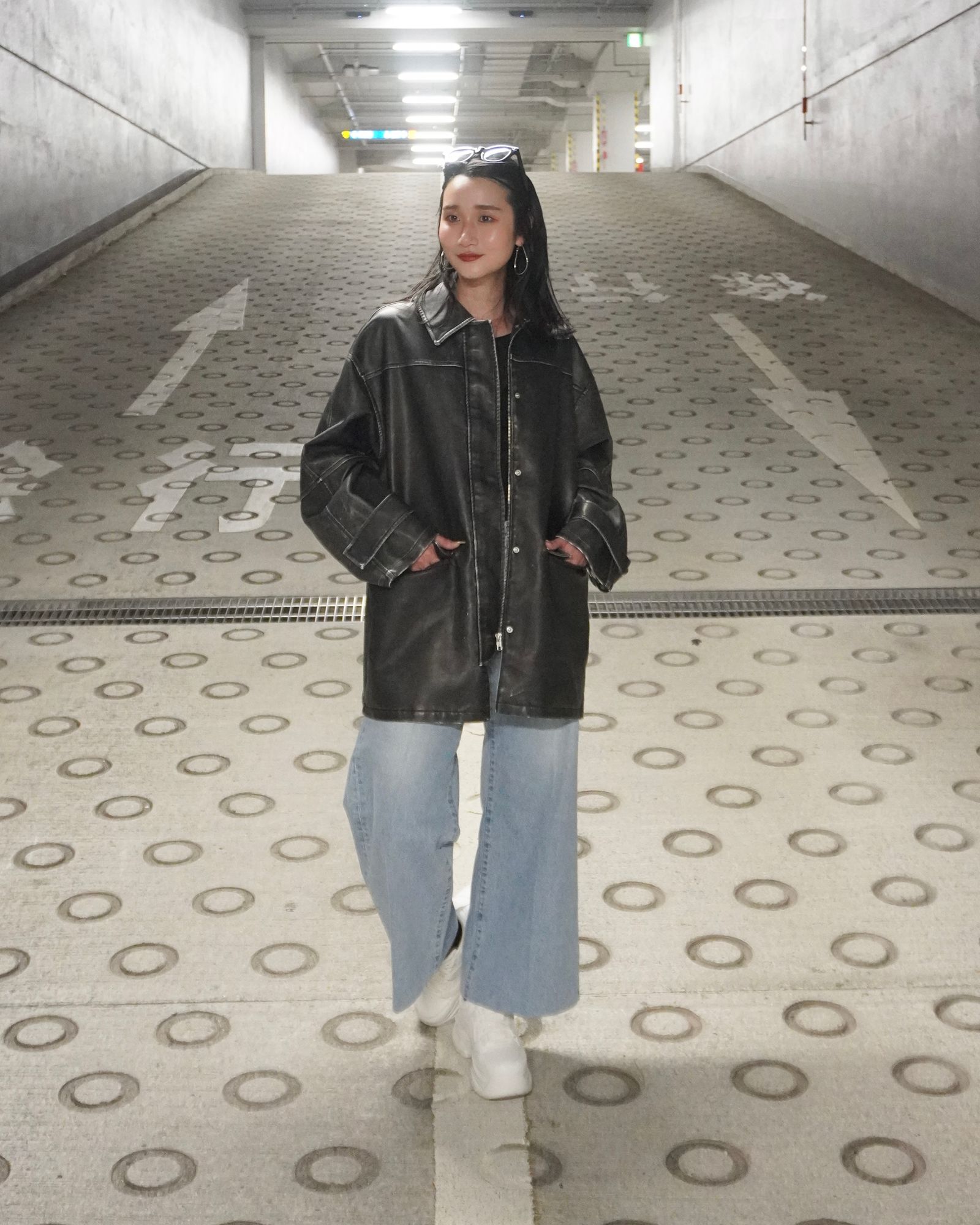 NOUNLESS】「クラシックとモダンが融合する――フェイクレザージャケット