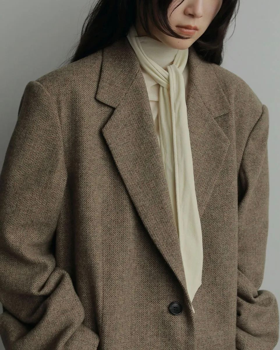 ànuke - Herringbone Wool Jacket / ヘリンボーン ウールジャケット