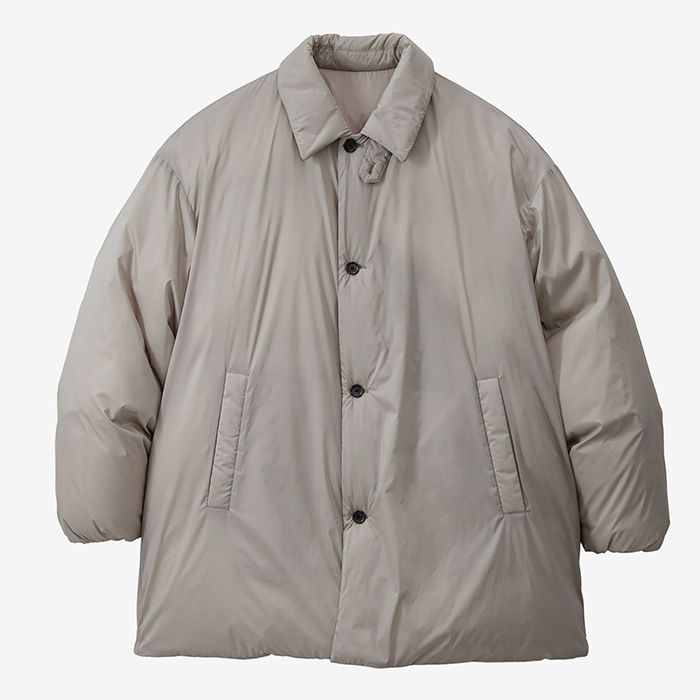 Graphpaper - PERTEX QUANTUM AIR Bal Collar Down Coat / GRAY
