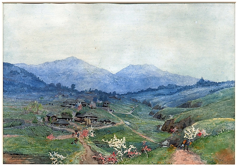 しなの歴史再見〉人の営みで変わりゆく景観 丸山晩霞の写生地を探る